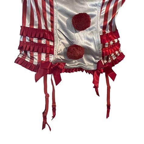 Hot Topic It Pennywise Clown Bustier Halloween Costume Lingerie Xl Ebay