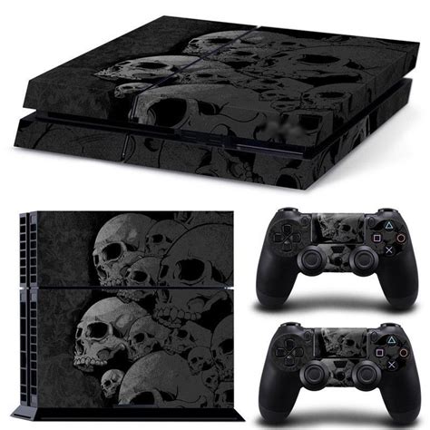 Skulls Ps4 Anti Slip Decal Stickers Ps4 Skins Ps4 Console