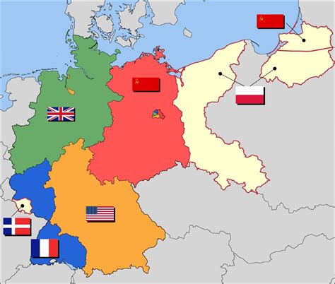 42 maps that explain world war ii vox. Germany Divided After Ww2 Map » Oxyi Map
