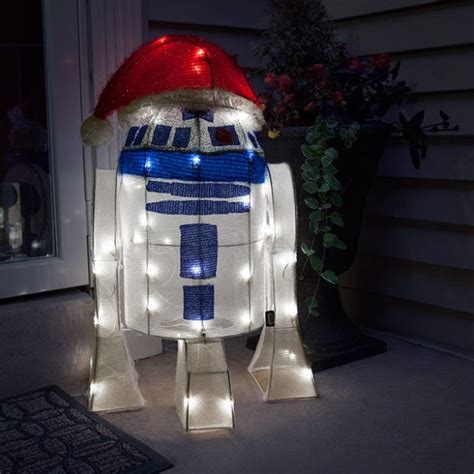 Star Wars R2 D2 Lighted Indooroutdoor Lawn Ornament