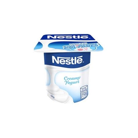 Nestle Creamy Yogurt Natural 125g Fisher Supermarket Ph