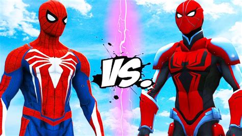 Spiderman Vs Spider Man Ends Of The Earth Suit Youtube