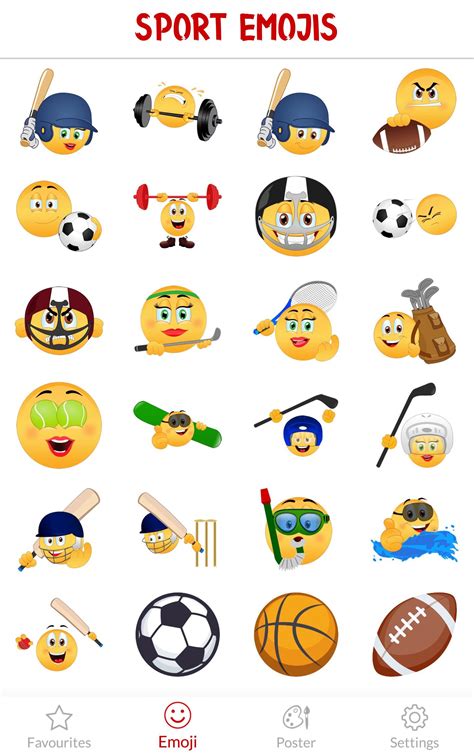 Sport Emoji Stickers Apk Für Android Herunterladen