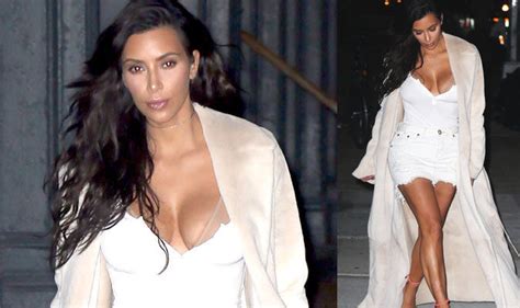 Kim Kardashian Puts On A Very Busty Display As She Risks