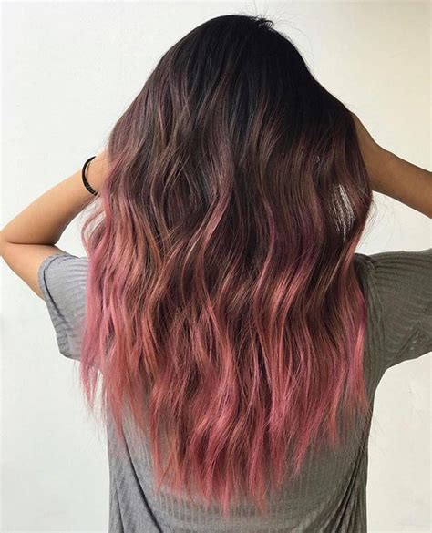 Pink Ombre Hair Hair Color Pink Hair Inspo Color Cool Hair Color