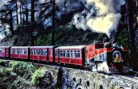 Himachal Kalka Shimla Heritage Track Block After Landslide हिमाचल