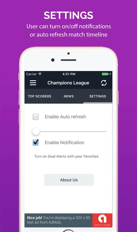 Is responsible for this page. Live Score Football - iOS App Template | Codester