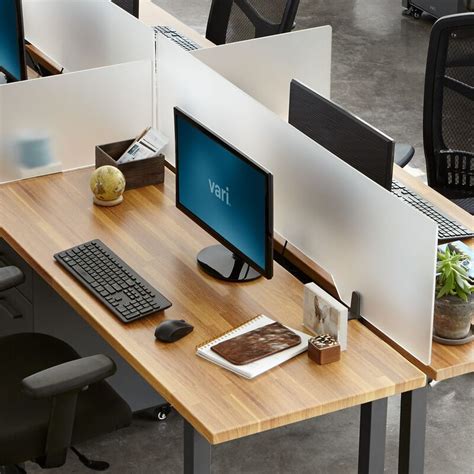 Acrylic Privacy Panel 60 Office Desk Partition Vari Desk