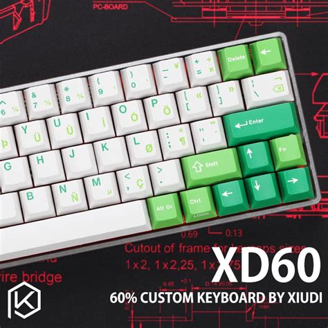 Xd60 Xd64 Custom Mechanical Keyboard Kit Up Tp 64 Keys