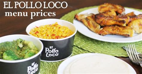 El Pollo Loco Menu Prices With Nutrition Facts Allmenuprices