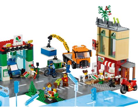 Lego Set 60292 1 Town Center 2021 Town City Rebrickable Build