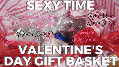 Sexy Time Diys ♥ Valentines Day T Basket Youtube