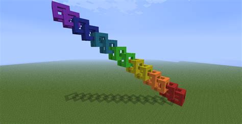 Minecraft Rainbow Chain Cube By Musicmixer112 On Deviantart