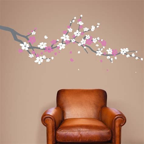 Cherry Blossom Branch Wall Decal Cherry Blossom Branch Girls Wall