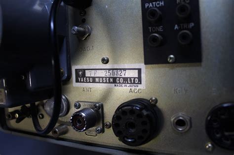 Vintage Yaesu Ft 101e Ssb Transceiver Shortwave Ham Radio W Dynamic