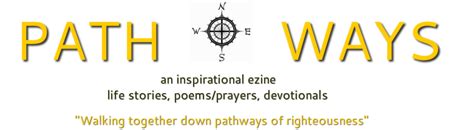 Path Ways Inspirational Ezine