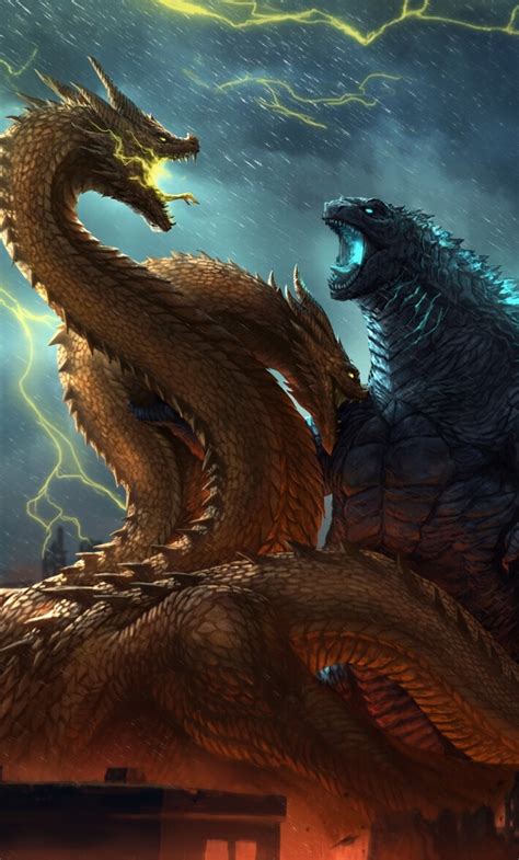 We have 78+ amazing background pictures carefully picked by our community. 1280x2120 Godzilla vs King Ghidorah King of the Monsters ...