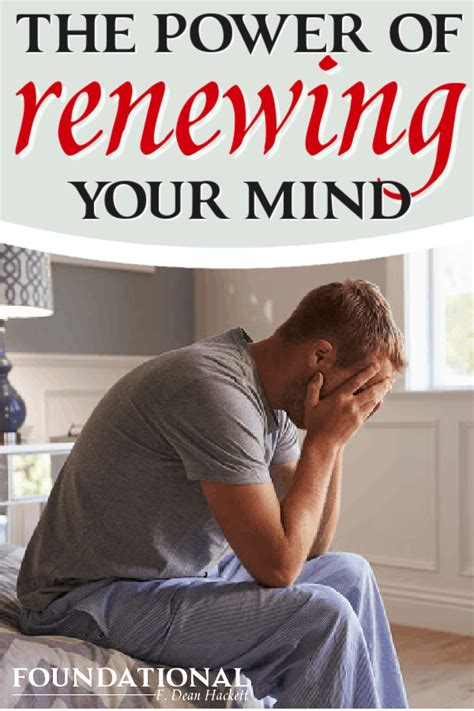 The Power Of Renewing Your Mind Foundational
