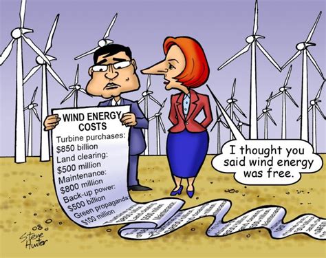 The Backup Problem And The High Cost Of Windpower By Steve Hunter Cartoonist EPAW European