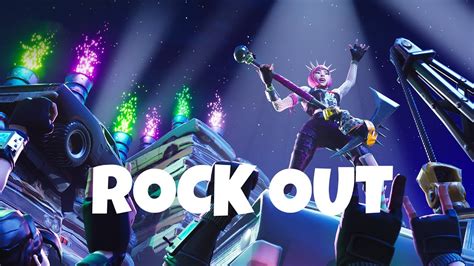 Fortnite Rock Out Dance Music Looped For 1hour Battle Royale Youtube