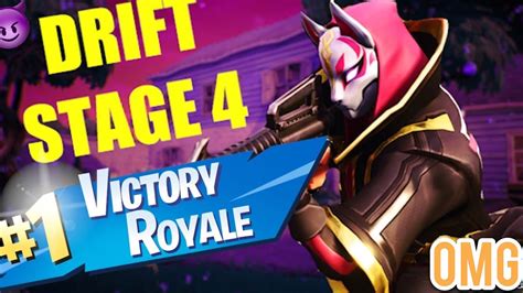 New Stage 4 Drift Outfit Gameplay In Fortnite Battle Royale
