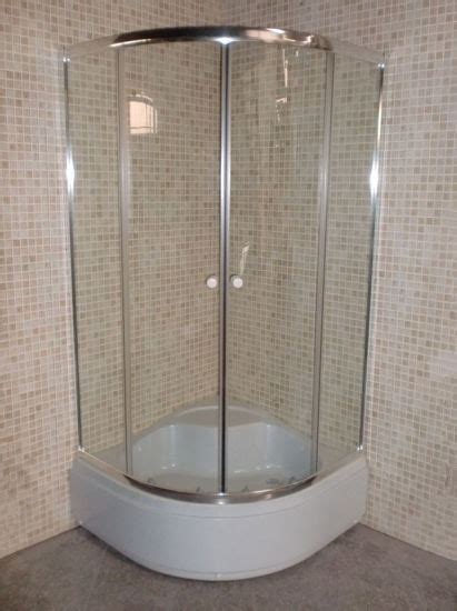 China Chromed Aluminium Alloy Corner Shower Bath Cubicle Price Sale