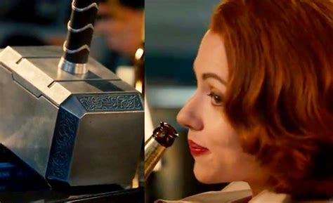 The Black Widow And Mjolnir Why She Refuses To Pick Up Thors Hammer