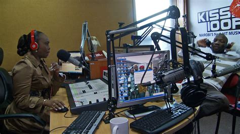 Radio Presenters At Kiss Fm In Nairobi Kenya For Film Use Food The New Humanitarian