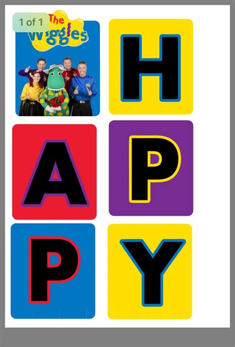 Pin By Rachael Patterson On Party Planning Wiggles Birthday Wiggles