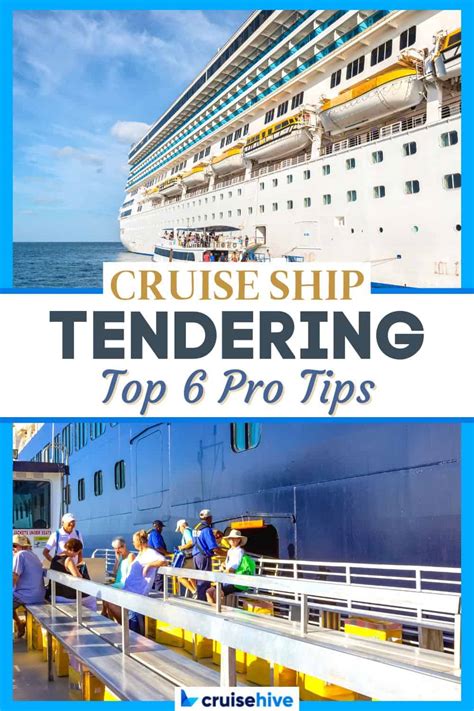 Cruise Ship Tendering Top 6 Pro Tips