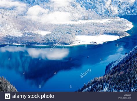 Find what to do today, this weekend, or in july. Lake Koenigssee in winter, Alps, Bavaria, Germany, Europe Stock Photo: 282055350 - Alamy