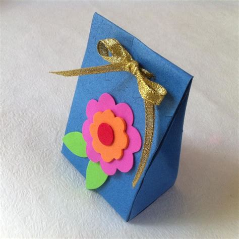 Buy mother's day gift bags and get the best deals at the lowest prices on ebay! DIY Paper Gift Box for Mother's Day | Mothers, Gifts and Sweet