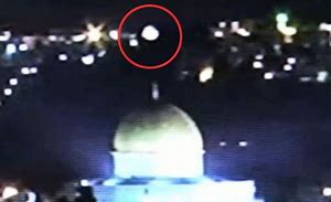 Image result for orb over the dome of the rock