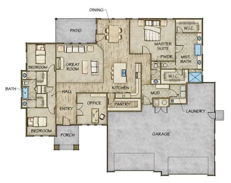 Floor Plan Details Todd Campbell Custom Homes Home Builder