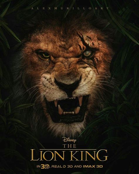 The Lion King Live Action Movie Poster Lionking Disney Fantastic