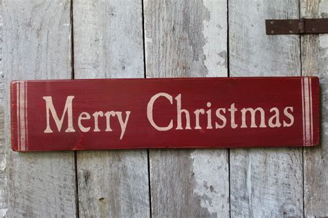 2030 Wood Merry Christmas Sign