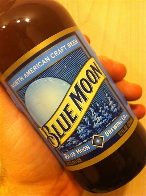 Blue Moon American Craft Beer Brewed With Oats For Creaminess And