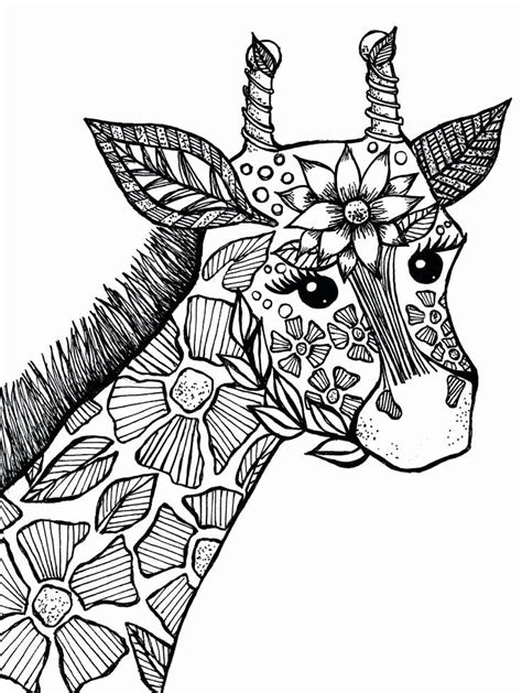 Animal Coloring Sheets Hard New Coloring Pages For Adults Difficult