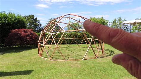 🇨🇭 143 Construction Dun Dôme Géodésique Icosaèdre F3 58 De Sphère