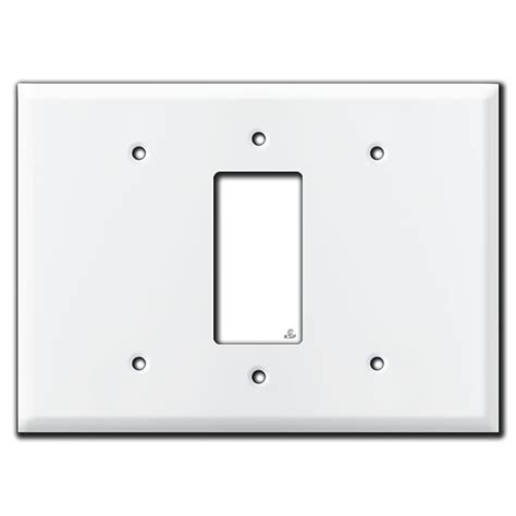 White Decora To Blank Switch Plate Adapter Kyle Switch Plates