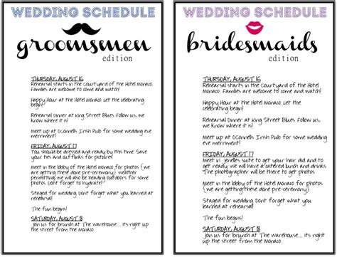 Maybe you would like to learn more about one of these? 5 Best Images of Printable Wedding Day Schedule - Wedding ...