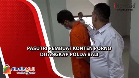 pasutri pembuat konten porno ditangkap polda bali