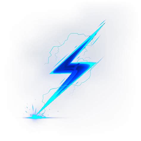 Blue Lightning Bolt Logo Clip Art Free Transparent Png Download