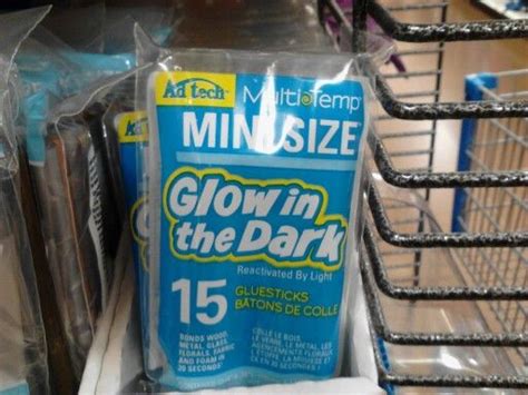 Glow In The Dark Hot Glue Sticks Perfect For Halloween Projects Walmart Halloween Projects