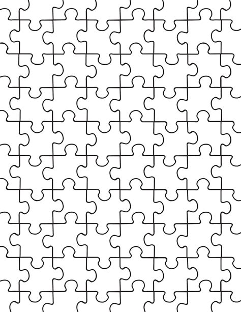 Jigsaw Puzzle Patterns Printable