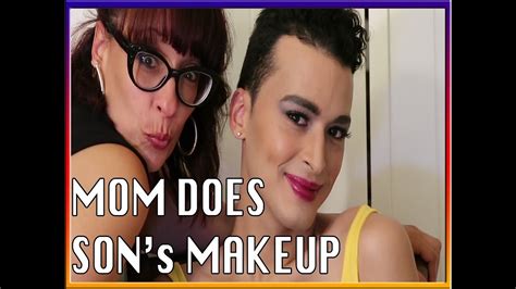 Mother Applies Son S Makeup Turned Crossdresser Drag Queen Youtube