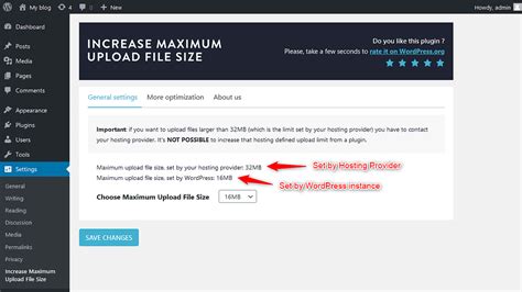 Increase Maximum Upload File Size In Wordpress Using Plugin