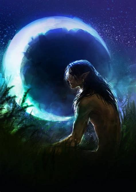 Pin By Kenneth Anthony On Silmarillion Werewolf Fantasy Male Male Elf