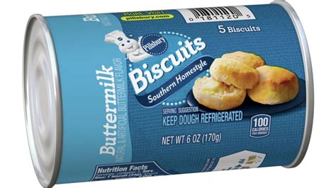 Pillsbury Southern Homestyle Buttermilk Biscuits 5 Ct