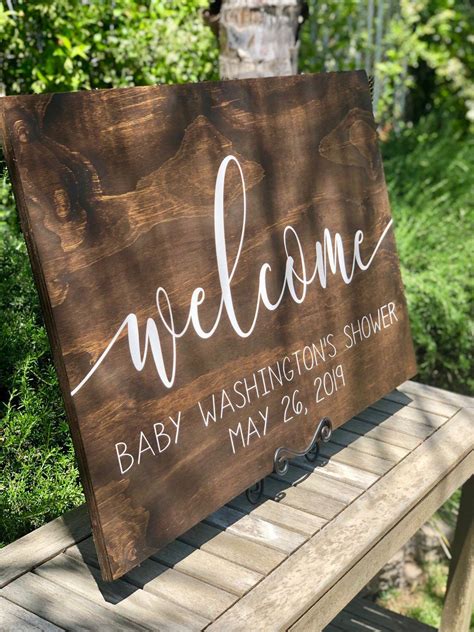 Excited To Share This Item From My Etsy Shop Welcome Baby Shower Sign